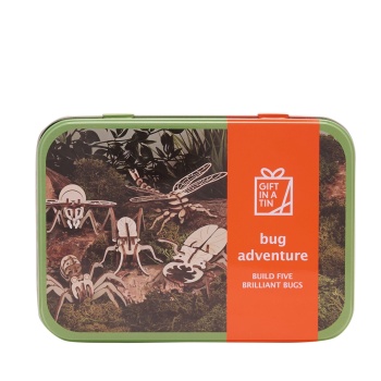 Apples to Pears Build Five Brilliant Bugs Gift in a Tin