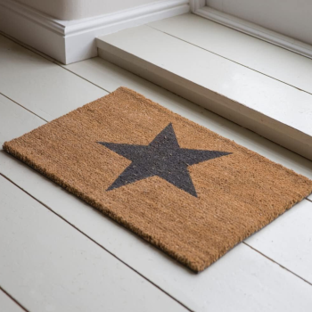 Garden Trading Small Natural Coir Star Doormat