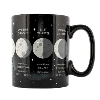 Ginger Fox Moon Phase Heat Changing Mug