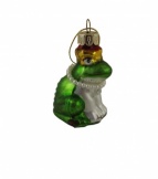 Gisela Graham Hanging Frog Christmas Tree Decoration