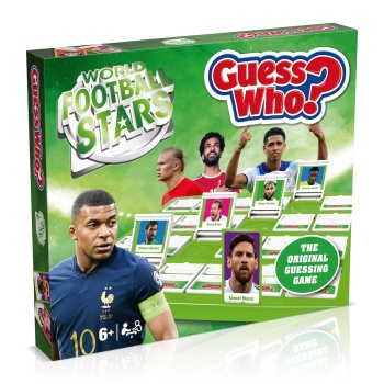 World Football Stars Guess Who Original Guessing Game