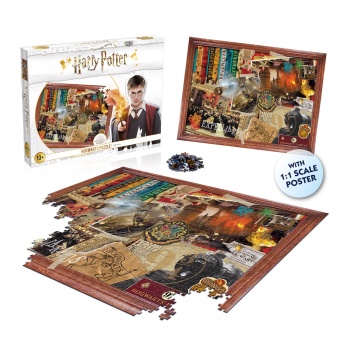 Winning Moves Harry Potter Hogwarts 1000 Piece Jigsaw Puzzle