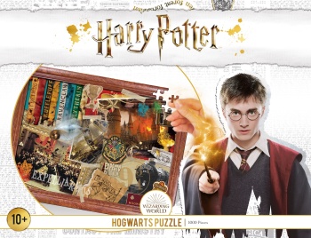 Winning Moves Harry Potter Hogwarts 1000 Piece Jigsaw Puzzle