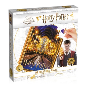 Winning Moves Harry Potter The Great Hall 500 Piece Jigsaw Puzzle