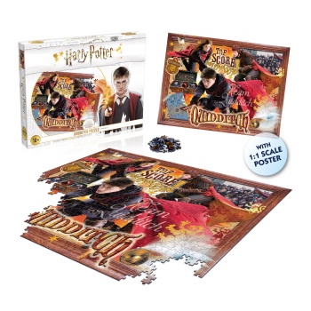 Winning Moves Harry Potter Quidditch Design 1000 Piece Jigsaw Puzzle