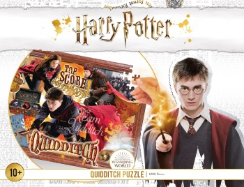 Winning Moves Harry Potter Quidditch Design 1000 Piece Jigsaw Puzzle