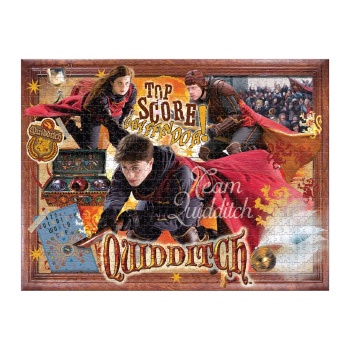 Winning Moves Harry Potter Quidditch Design 1000 Piece Jigsaw Puzzle