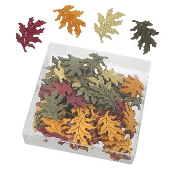 Heaven Sends Wooden Autumn Leaves Decoration Set