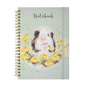 Wrendale Designs Dandy Day Guinea Pig A4 Notebook