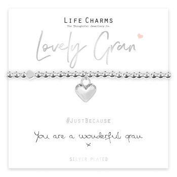 Life Charms Lovely Gran Gift Boxed Bracelet
