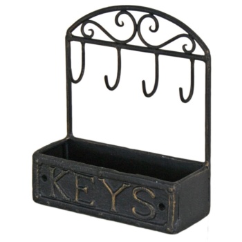 Originals Metal Key Holder with Hooks