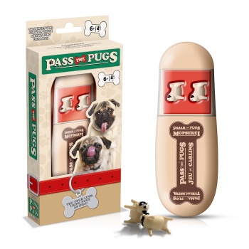 Winning Moves Pass The Pugs Dice Game