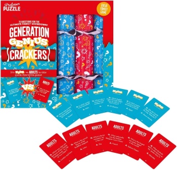 Professor Puzzle Generation Genius Christmas Crackers