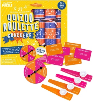 Professor Puzzle Quizoo Roulette Christmas Crackers