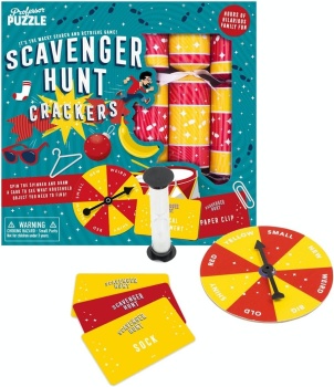 Professor Puzzle Scavenger Hunt Christmas Crackers