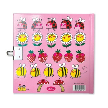 Rachel Ellen Love Bugs Secret Diary with Lock and Key