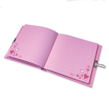 Rachel Ellen Love Bugs Secret Diary with Lock and Key