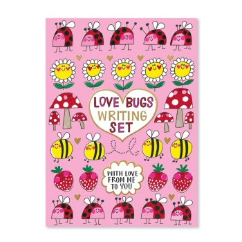 Rachel Ellen Love Bugs Design Writing Set