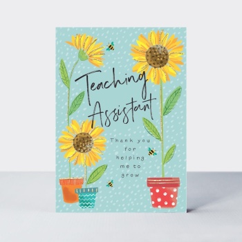 Rachel Ellen Thank You Teaching Assistant Card