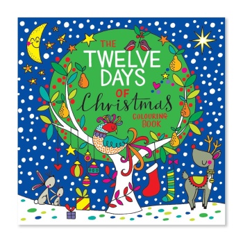 Rachel Ellen Twelve Days of Christmas Colouring Book