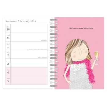 Rosie Made A Thing 2025 Ring Bound Diary