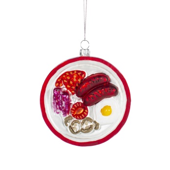 Sass & Belle English Breakfast Christmas Tree Decoration