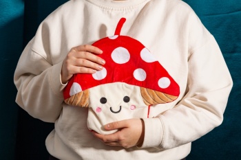 Sass and Belle Toadstool Design Hot Water Bottle