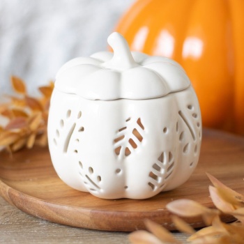 Something Different Autumnal Pumpkin Oil Burner and Tea Light Holder