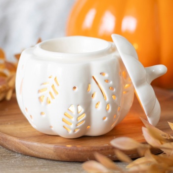 Something Different Autumnal Pumpkin Oil Burner and Tea Light Holder