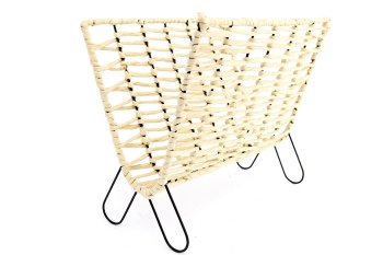 Sifcon Rattan Design Modern Magazine Holder