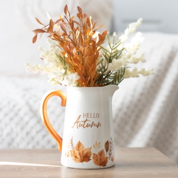 Something Different Hello Autumn Ceramic Flower Jug