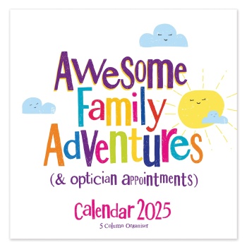 The Bright Side Awesome Family Adventures 2025 Calendar