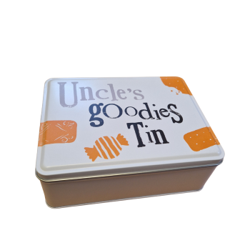 The Bright Side Uncle's Goodies Novelty Hinged Storage Tin