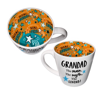 WPL Gifts Grandad The Legend Ceramic Gift Mug