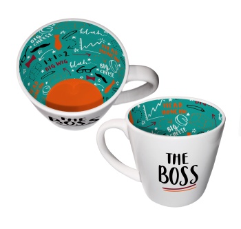 WPL Gifts The Boss Novelty Gift Boxed Mug