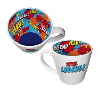 WPL Gifts Total Legend Superhero Gift Mug