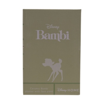 Disney Bambi Ceramic Planter with Faux Plant