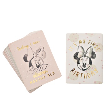 Disney Minnie Mouse Baby Set of 24 Milestone Cards