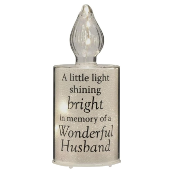 Widdop Husband Memorial Candle Light