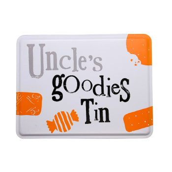 Widdop Uncle's Goodies Novelty Hinged Storage Tin