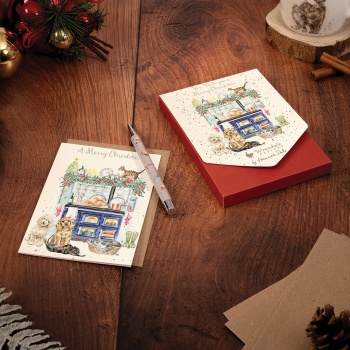 Wrendale Designs Illustrated Christmas Card Pack - Choice of Design