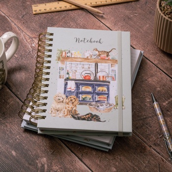 Wrendale Designs The Country Kitchen Dog and Cat Notebook