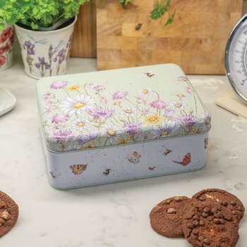 Wrendale Designs Bee and Butterfly Rectangular Tin