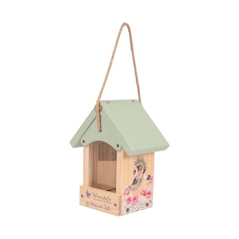 Wrendale Designs Hanging Wooden Bird Feeder