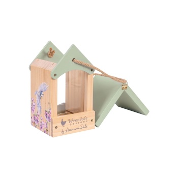 Wrendale Designs Hanging Wooden Bird Feeder