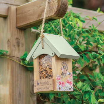 Wrendale Designs Hanging Wooden Bird Feeder