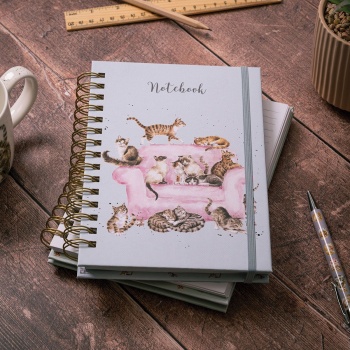 Wrendale Designs Cattitude Ring Bound Notebook