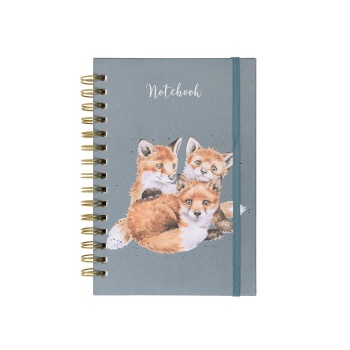 Wrendale Designs Snug As A Cub Fox Notebook