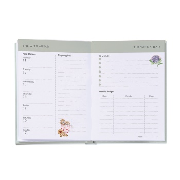 Wrendale Designs Hello 2025 On The Go Diary Planner