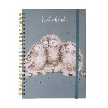 Wrendale Designs Owlets A4 Ring Bound Notebook